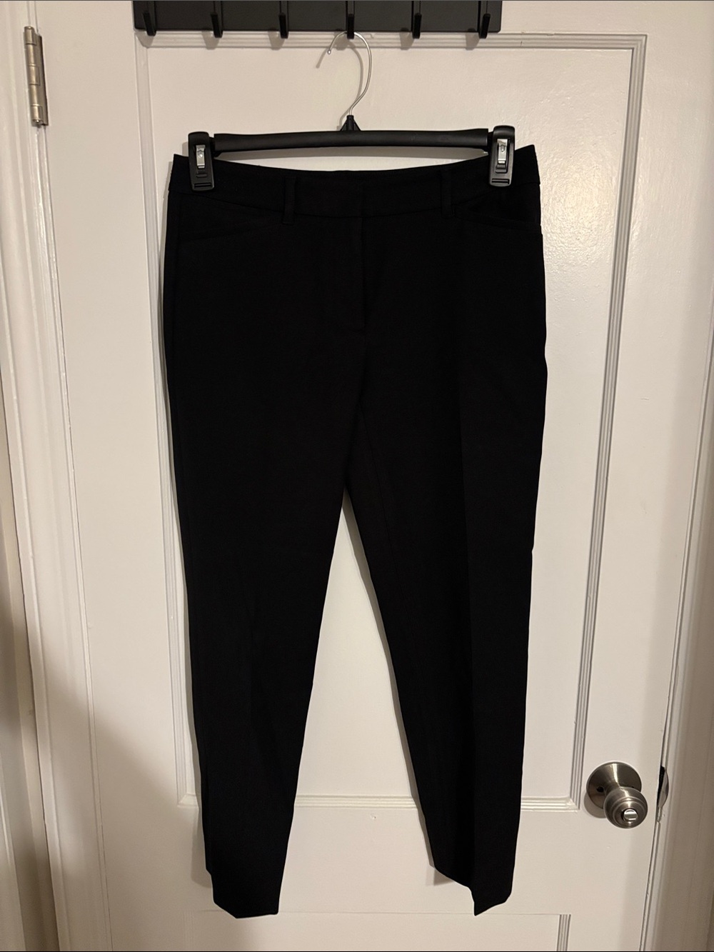 White House Black Market Black Tailored Pants